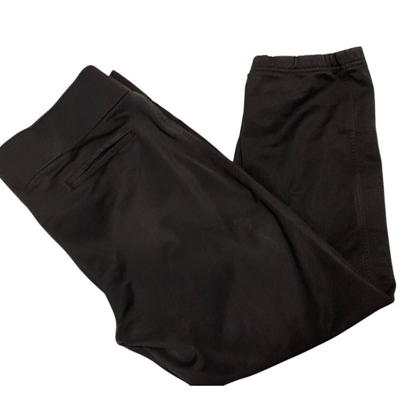 Under Armour Pants - Under Armour Black Athletic Training Cropped Pants Women's Large